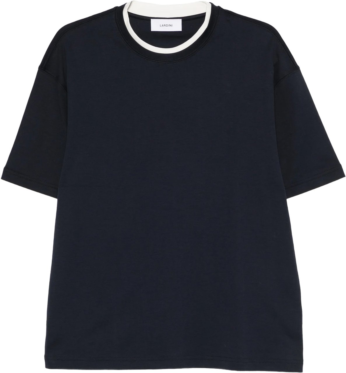 Lardini T-Shirts And Polos Blue Blauw