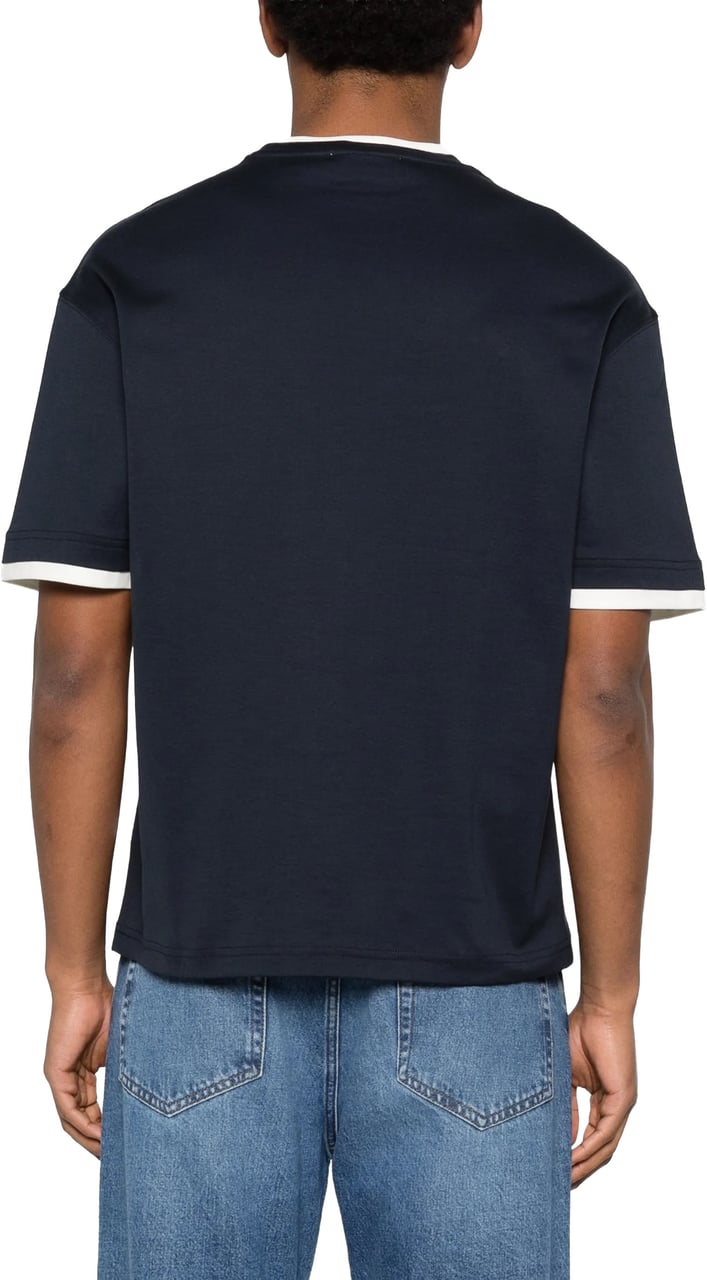 Lardini T-Shirts And Polos Blue Navy