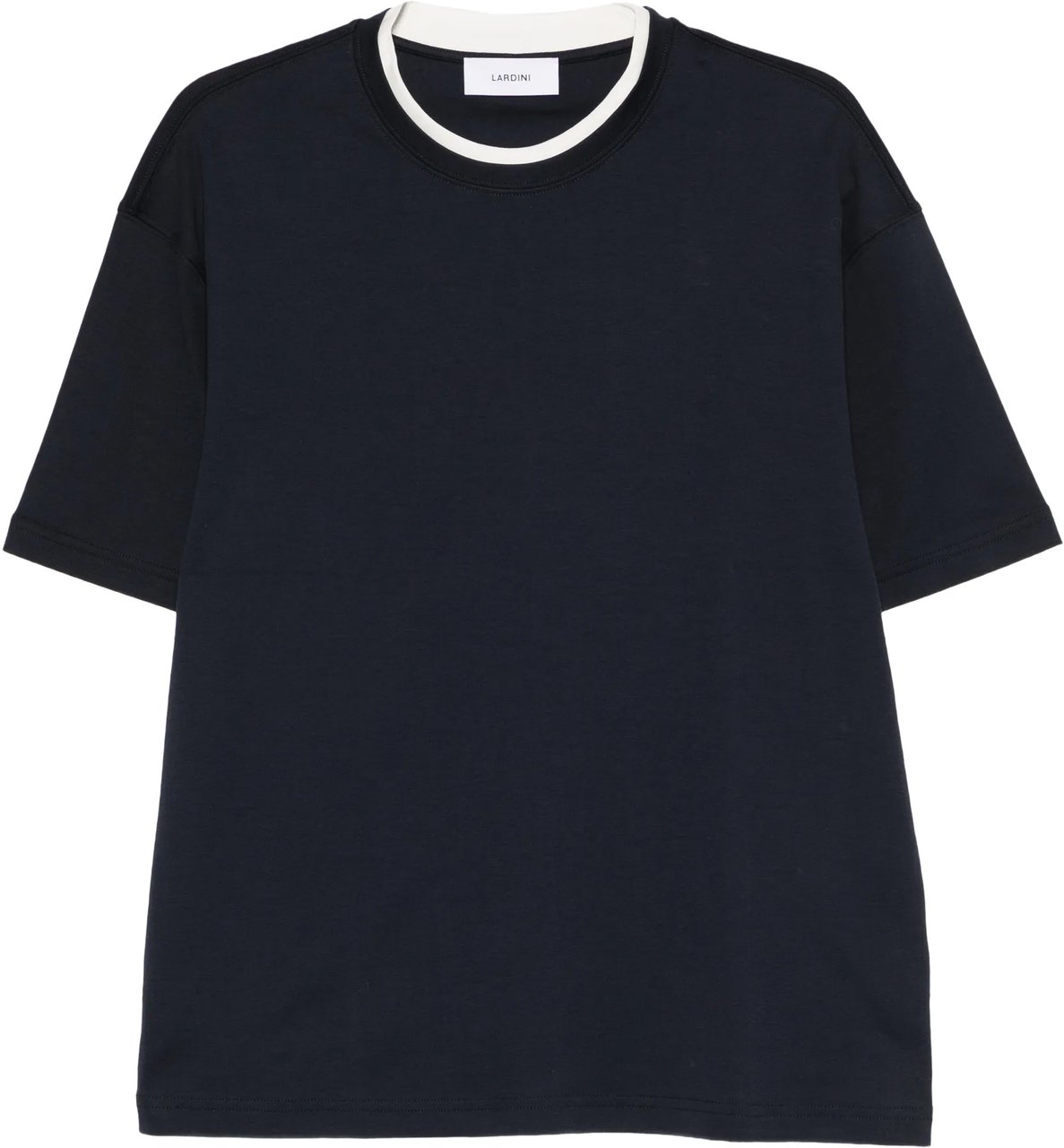 Lardini T-Shirts And Polos Blue Blauw