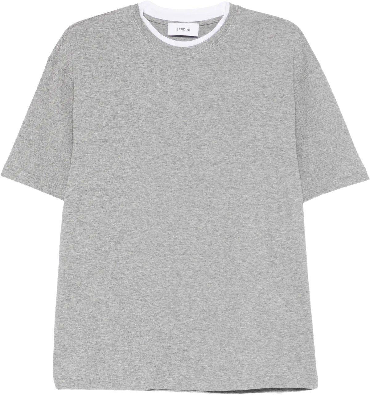 Lardini T-Shirts And Polos Grey Grijs