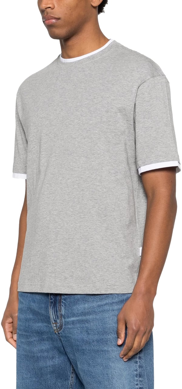 Lardini T-Shirts And Polos Grey Grijs