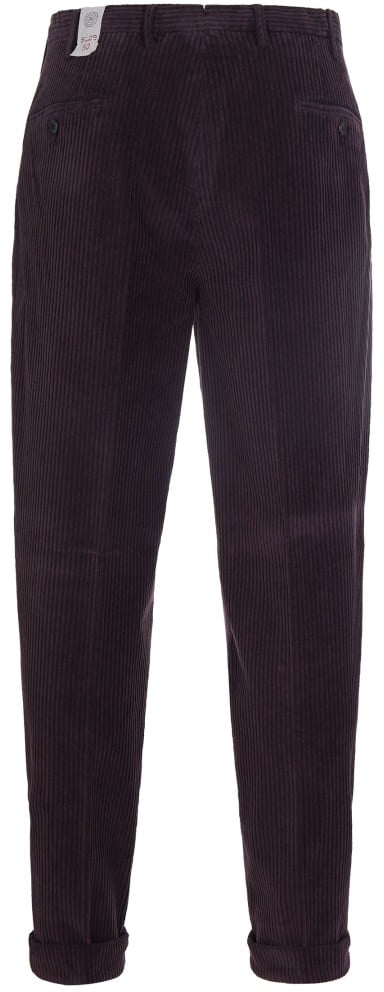 L.B.M 1911 Burgundy Miles Pants Zwart