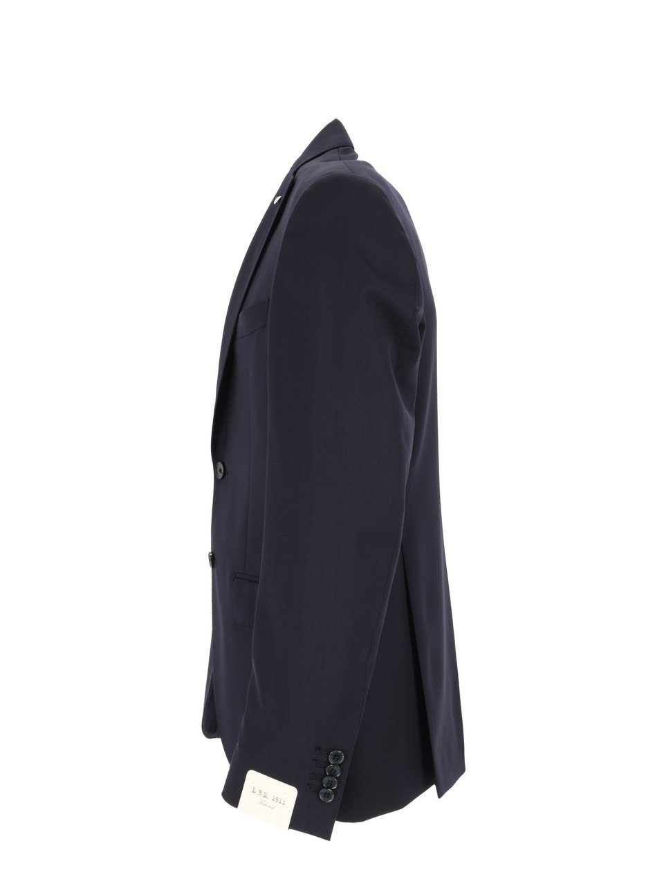 L.B.M 1911 Tailored Two Button Notch Blazer Zwart