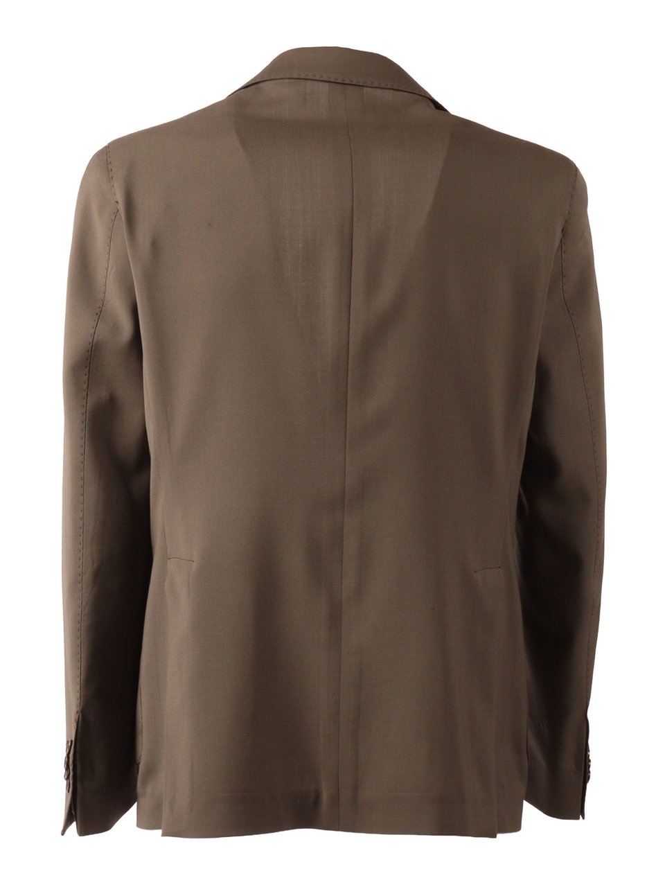 L.B.M 1911 Brown Drop S Virgin Wool Jacket Grijs