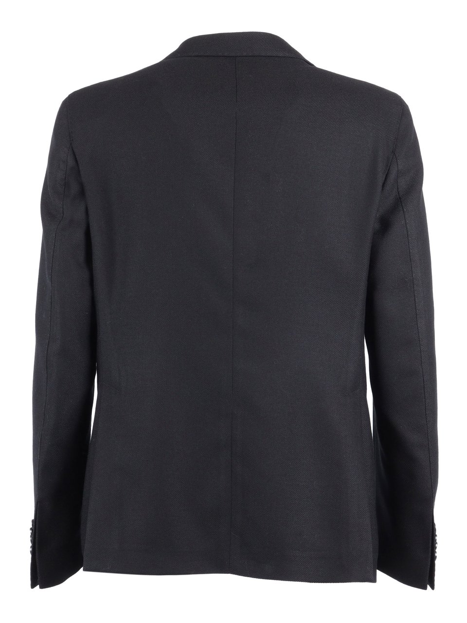 L.B.M 1911 Black Tailored Two Button Jacket Zwart