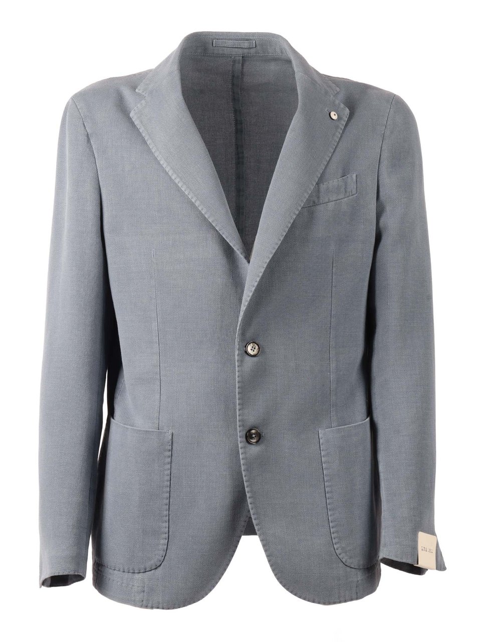 L.B.M 1911 Structured Drop S Notched Jacket Grijs