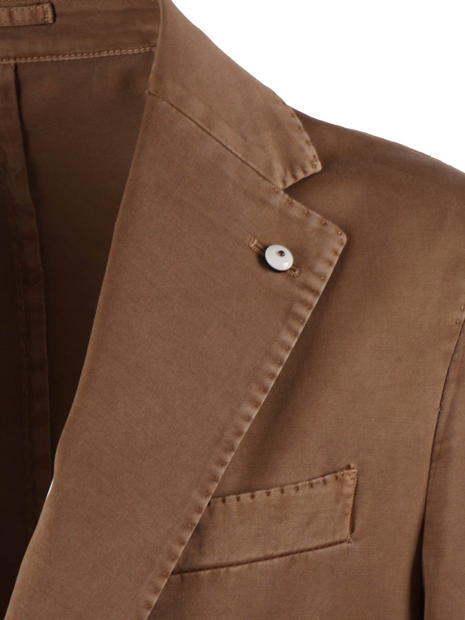 L.B.M 1911 Brown Tailored Drop S Blazer Bruin