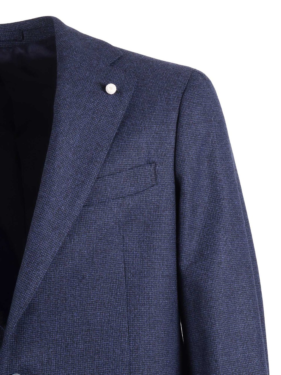 L.B.M 1911 Structured Blazer Suit Zwart