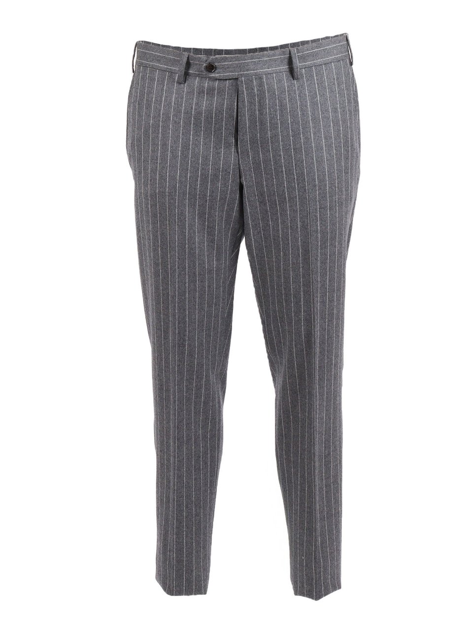 L.B.M 1911 Grey Pinstripe Double Breasted Suit Grijs