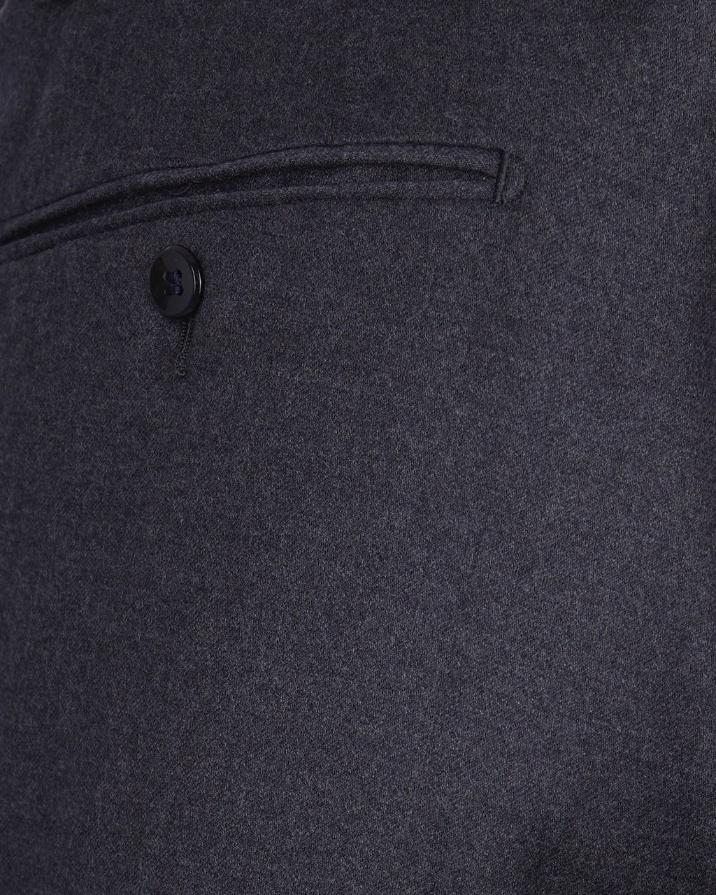 L.B.M 1911 Tailored Stretch Virgin Wool Trousers Zwart