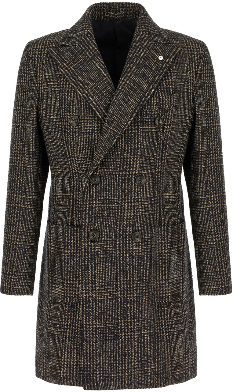 L.B.M 1911 L.b.m. 1911 Embroidered wool blend coat Divers