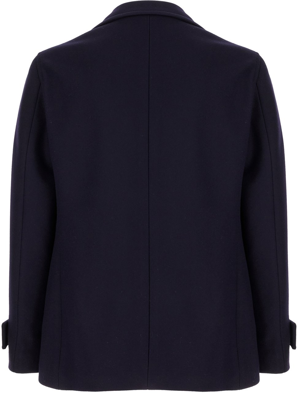 L.B.M 1911 L.b.m. 1911 Midnight blue wool blend coat Blauw