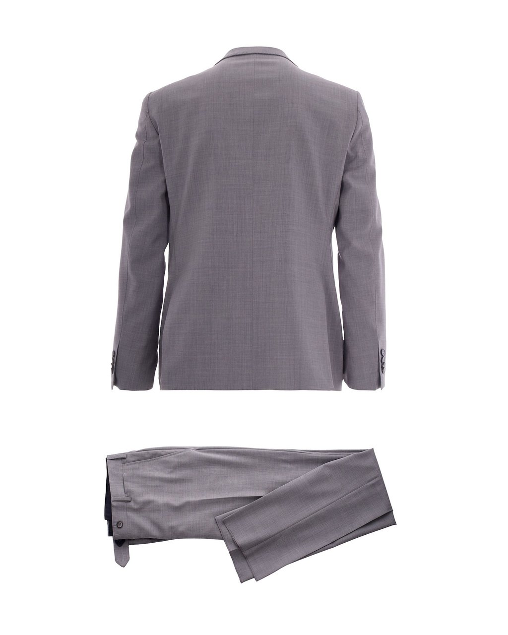 L.B.M 1911 Pearl Grey Single-Breasted Suit Grijs