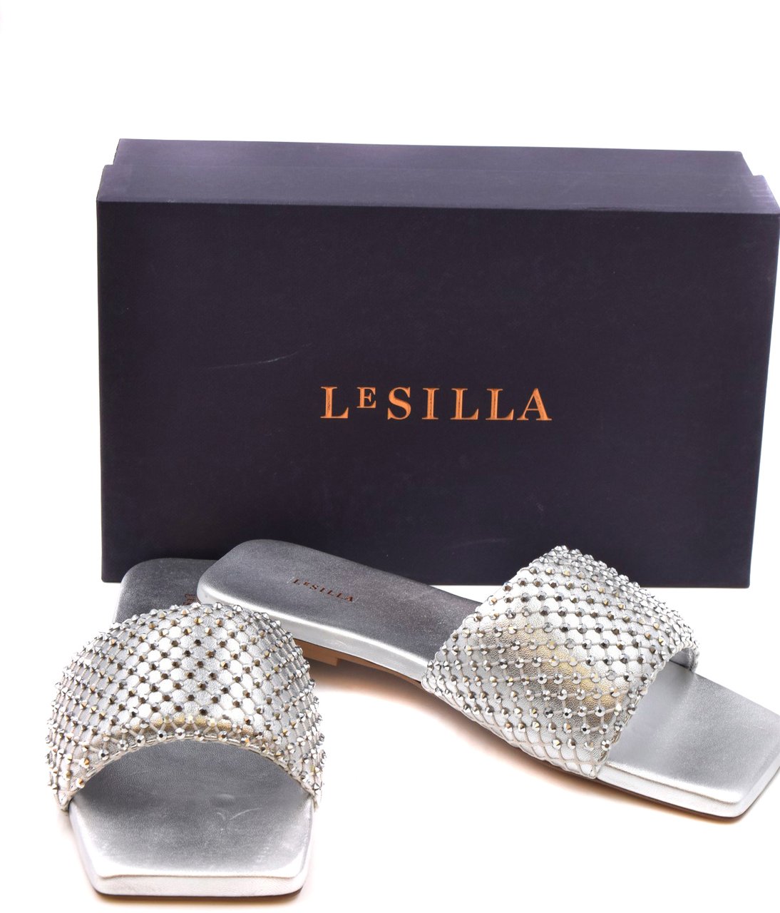 Le Silla Sandals Silver Zilver