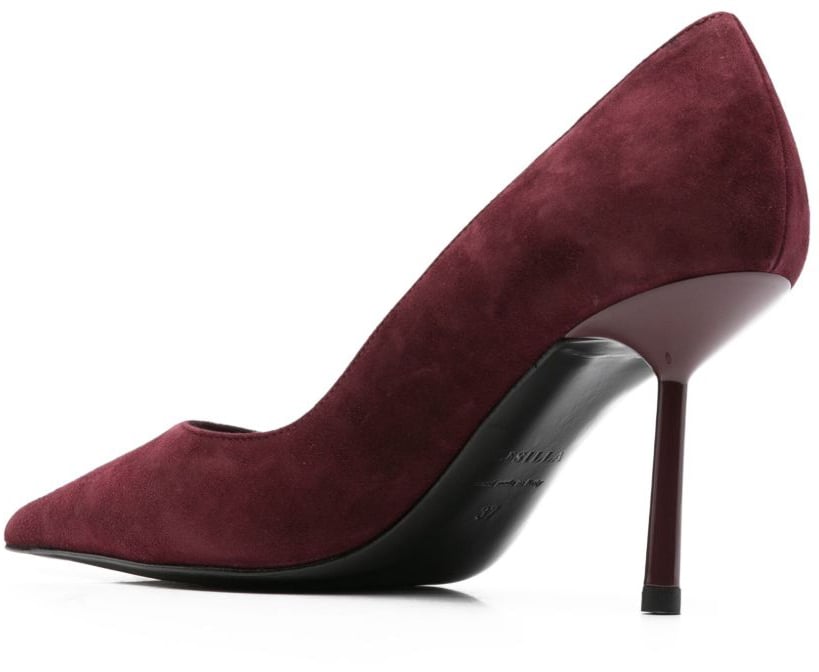 Le Silla With Heel Cherry Maroon