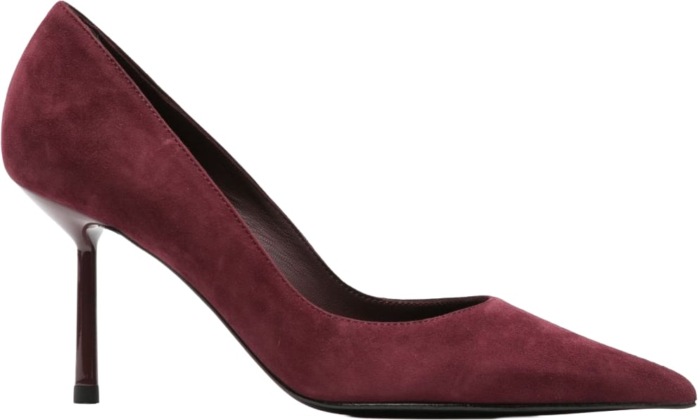 Le Silla With Heel Cherry Maroon