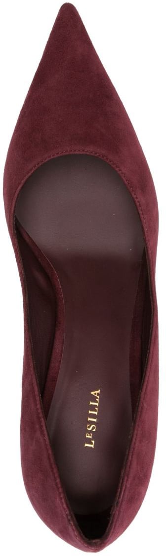 Le Silla With Heel Cherry Maroon