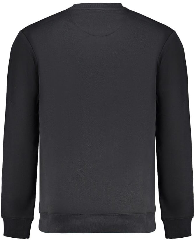 Lee Lee Black Cotton Men's Sweatshirt Zwart