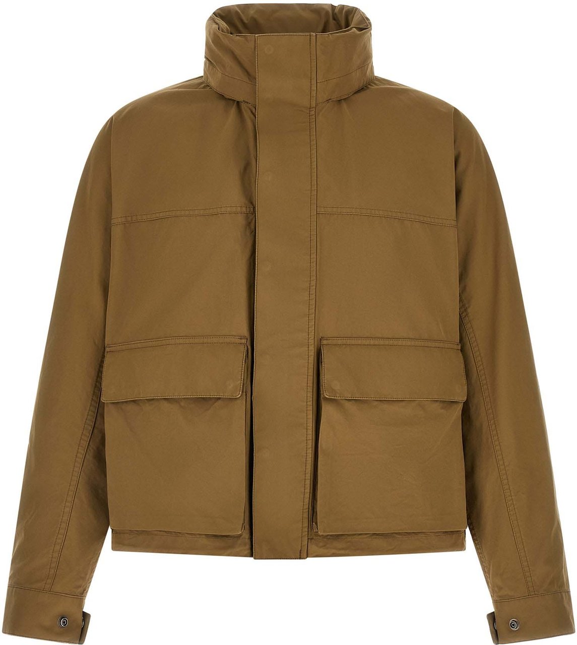 Lemaire Bicolor Cotton Parka Groen