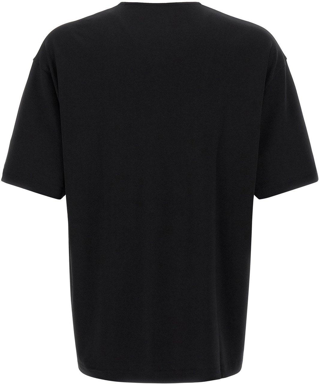 Lemaire Black Cotton T-Shirt Zwart