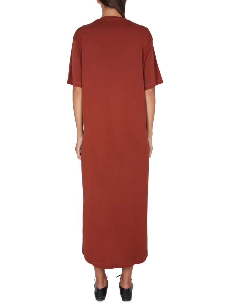 Lemaire T-SHIRT DRESS Bruin