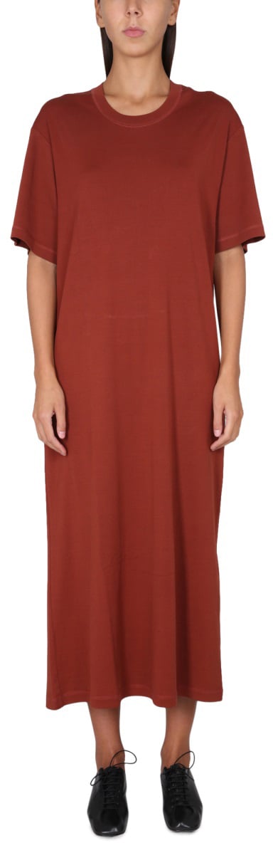 Lemaire T-SHIRT DRESS Bruin