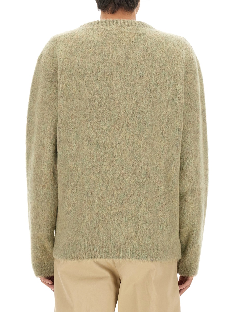 Lemaire BRUSHED WOOL SWEATER Grijs
