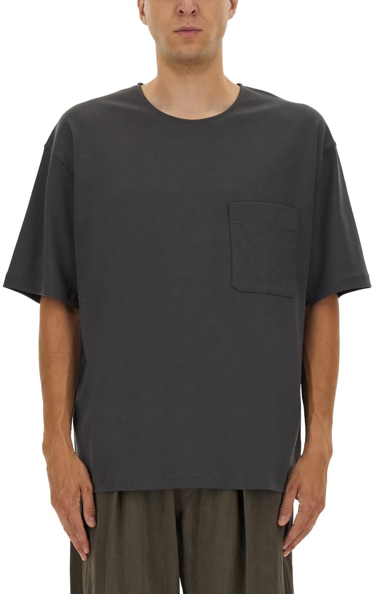 Lemaire RELAXED FIT T-SHIRT Grijs