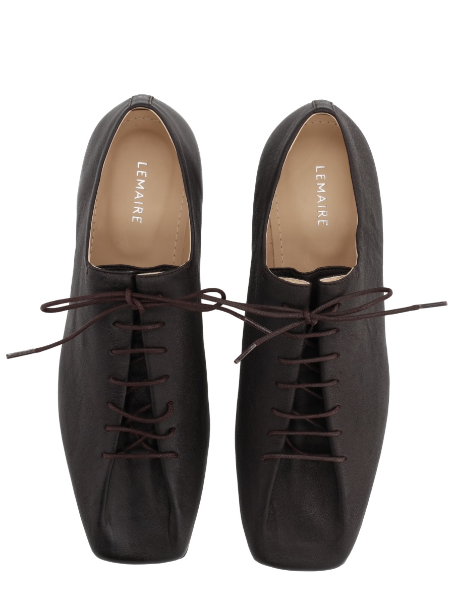 Lemaire MOCCASIN "SOURIS FLAT CLASSIC" Bruin