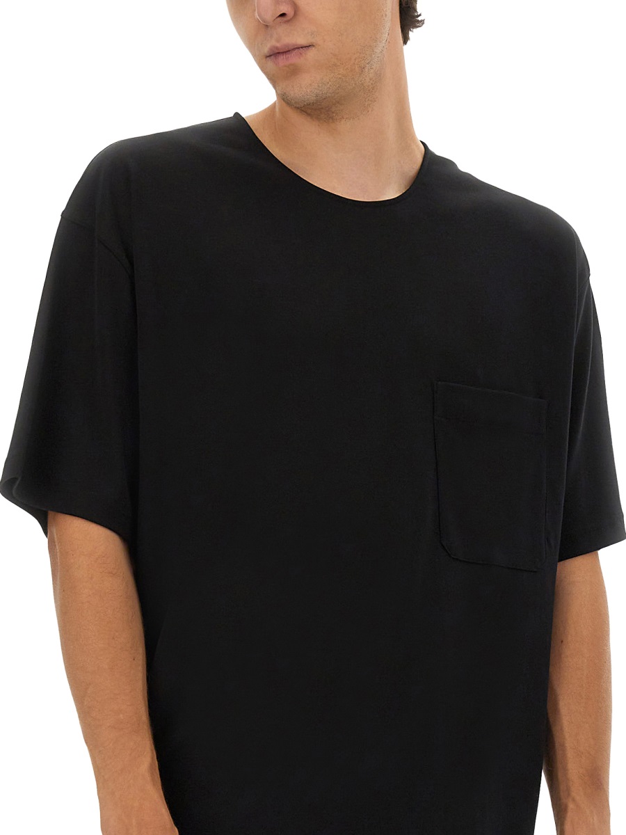 Lemaire RELAXED FIT T-SHIRT Zwart
