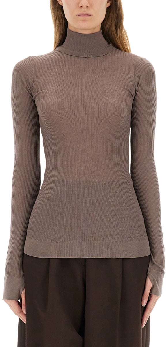 Lemaire TURTLENECK TOP Bruin