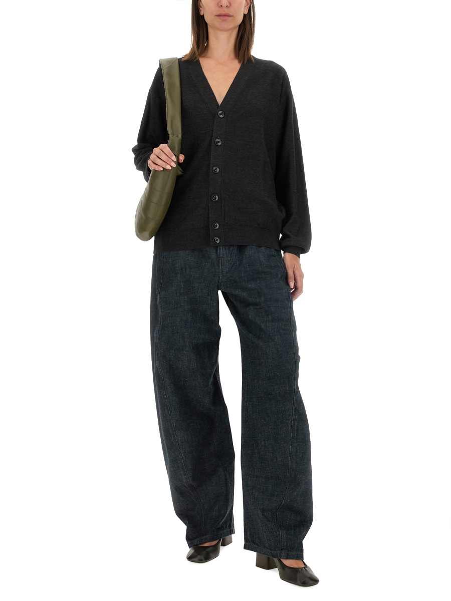 Lemaire "TWISTED" CARDIGAN Grijs