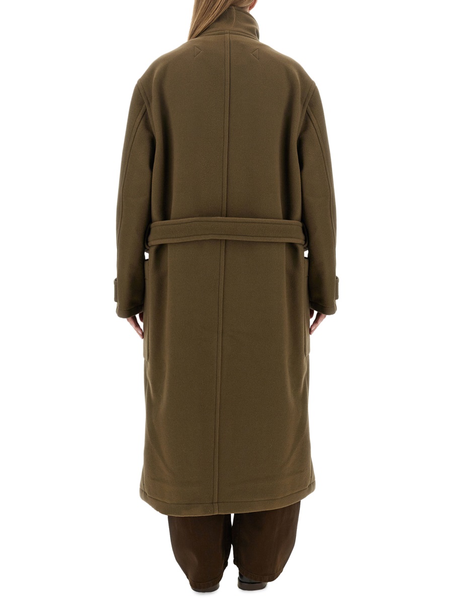 Lemaire BELTED COAT Bruin