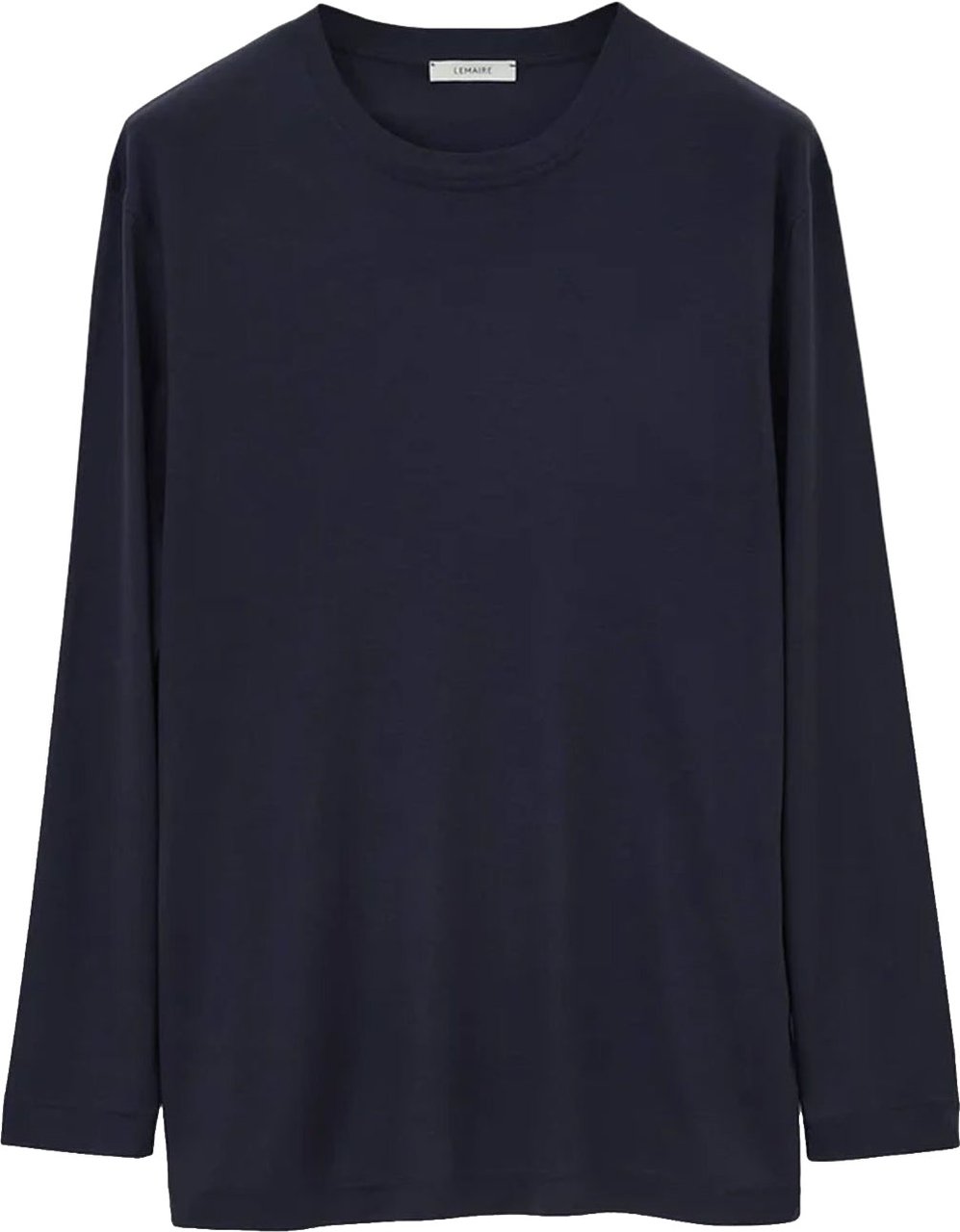 Lemaire Long Sleeve Silk T-shirt Zwart