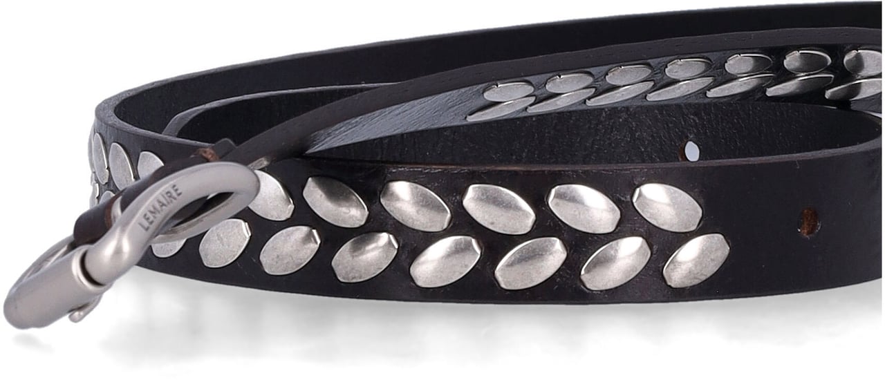 Lemaire Almond Studs Dk Brown Bruin