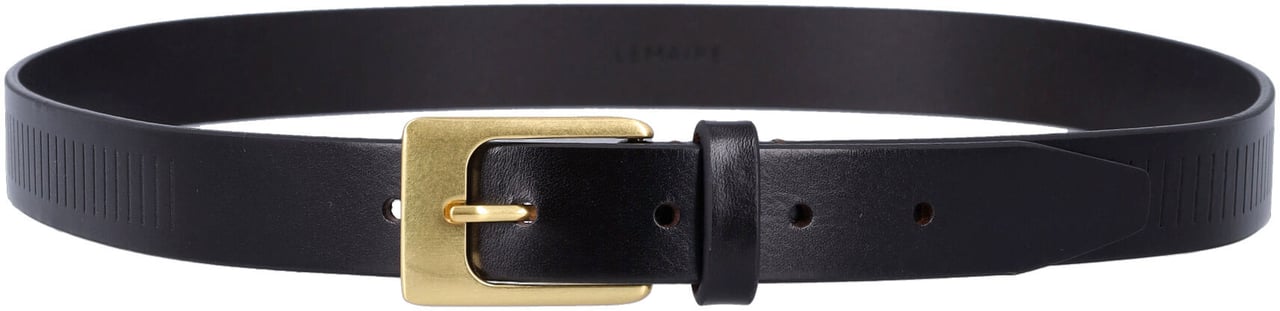 Lemaire Rail Belt Dk Brown Bruin
