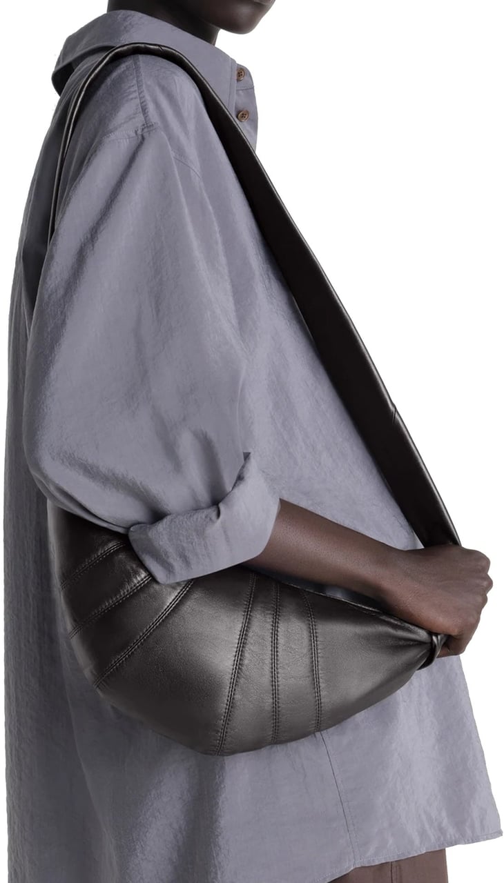 Lemaire The Croissant Small Bag Bruin