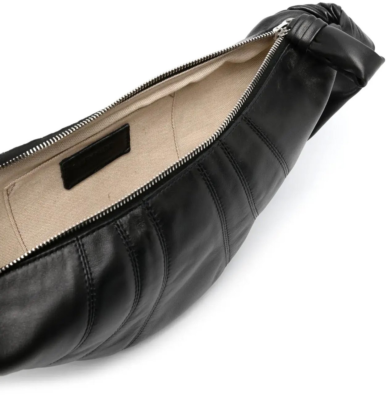 Lemaire Small Croissant Bag Black Zwart