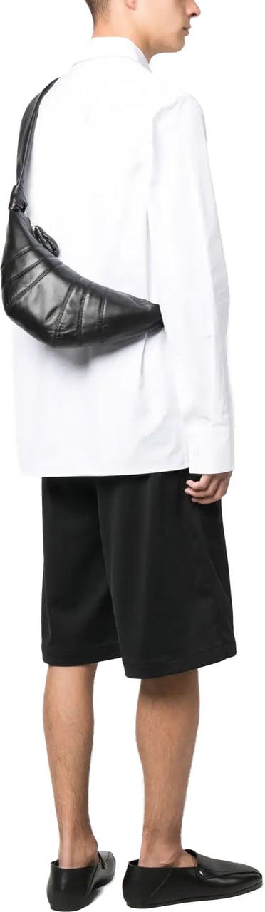 Lemaire Small Croissant Bag Black Zwart