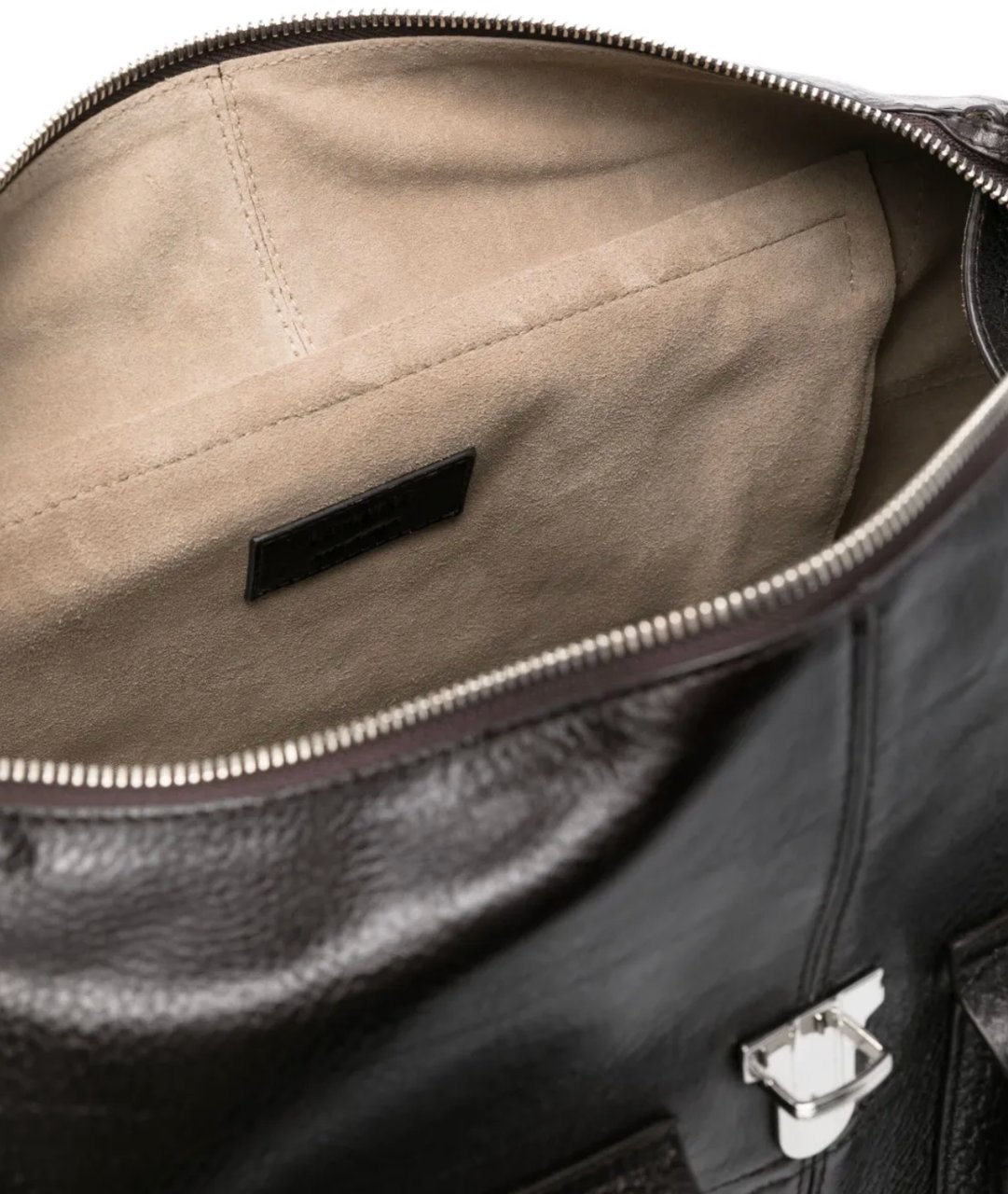 Lemaire Week-end Gear Bag Espresso Bruin