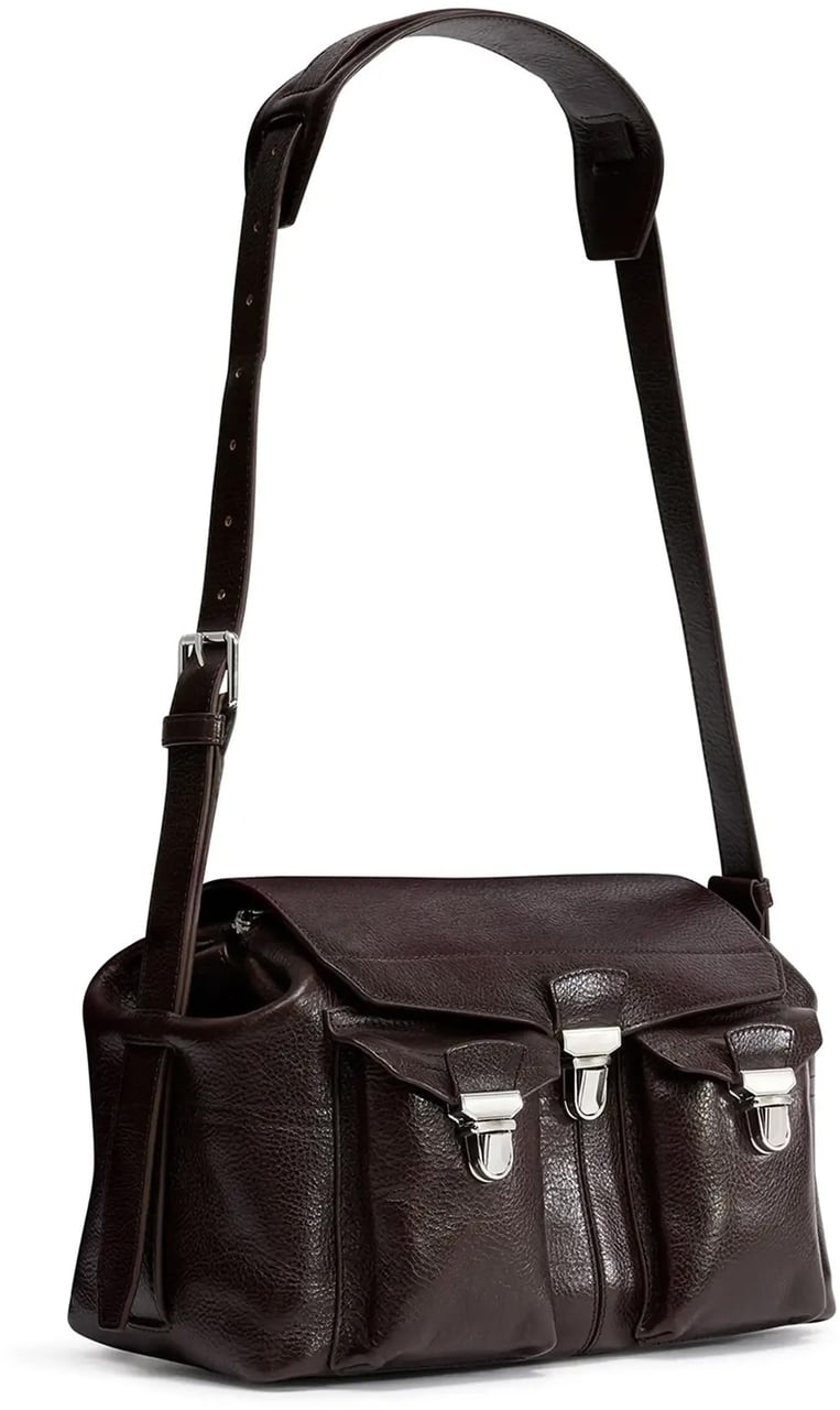 Lemaire Medium Gear Bag Espresso Bruin
