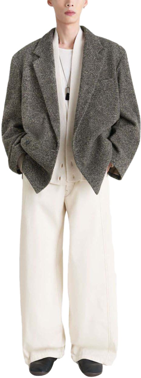 Lemaire Coats Black Zwart