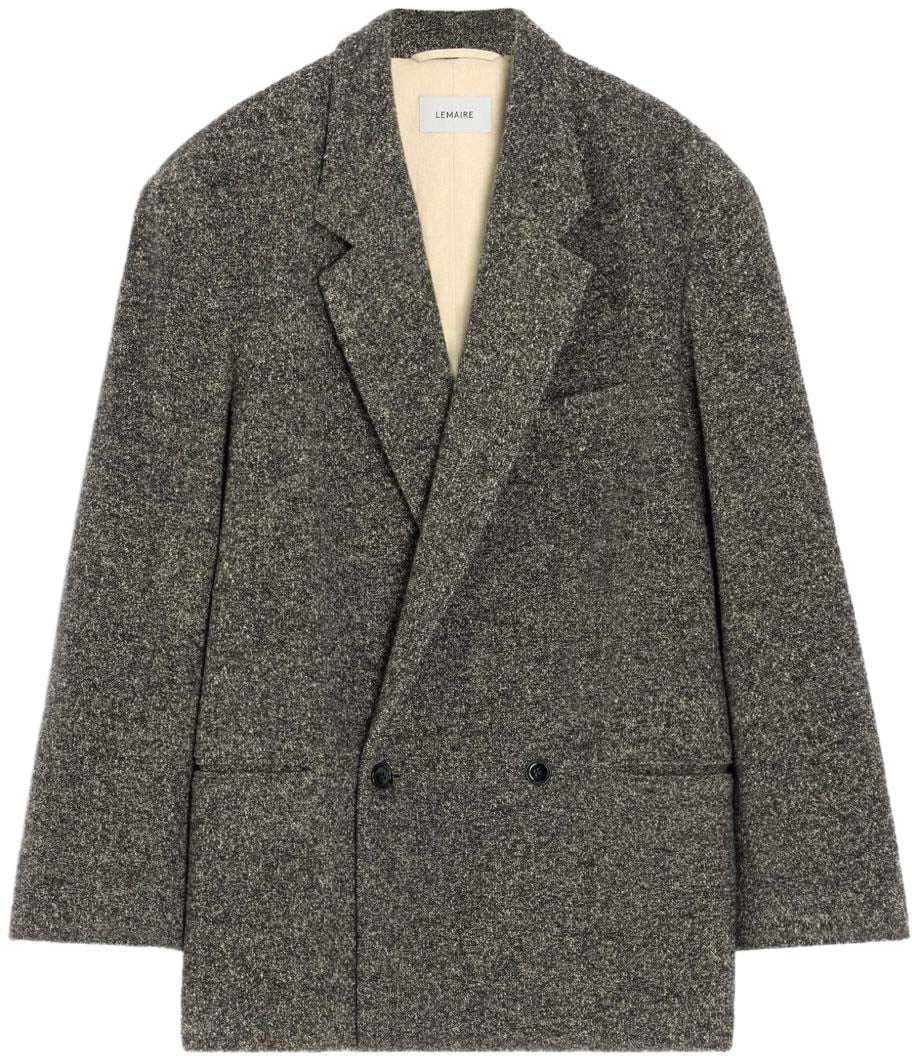 Lemaire Coats Black Zwart