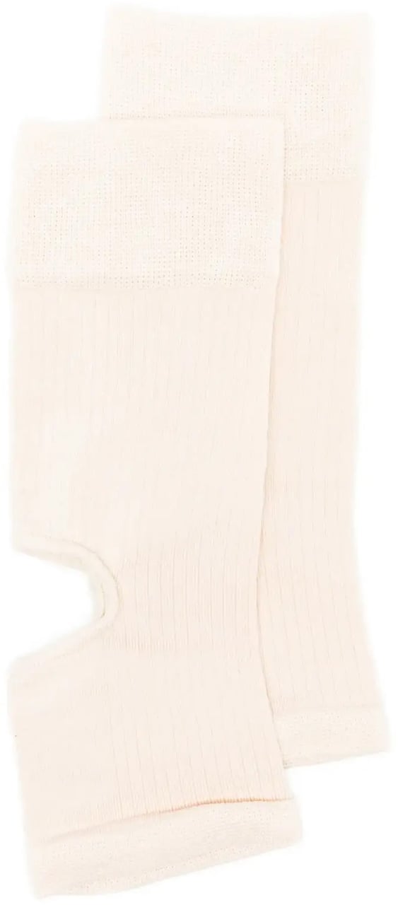 Lemaire Cut-out Rib Socks Jasmine Divers