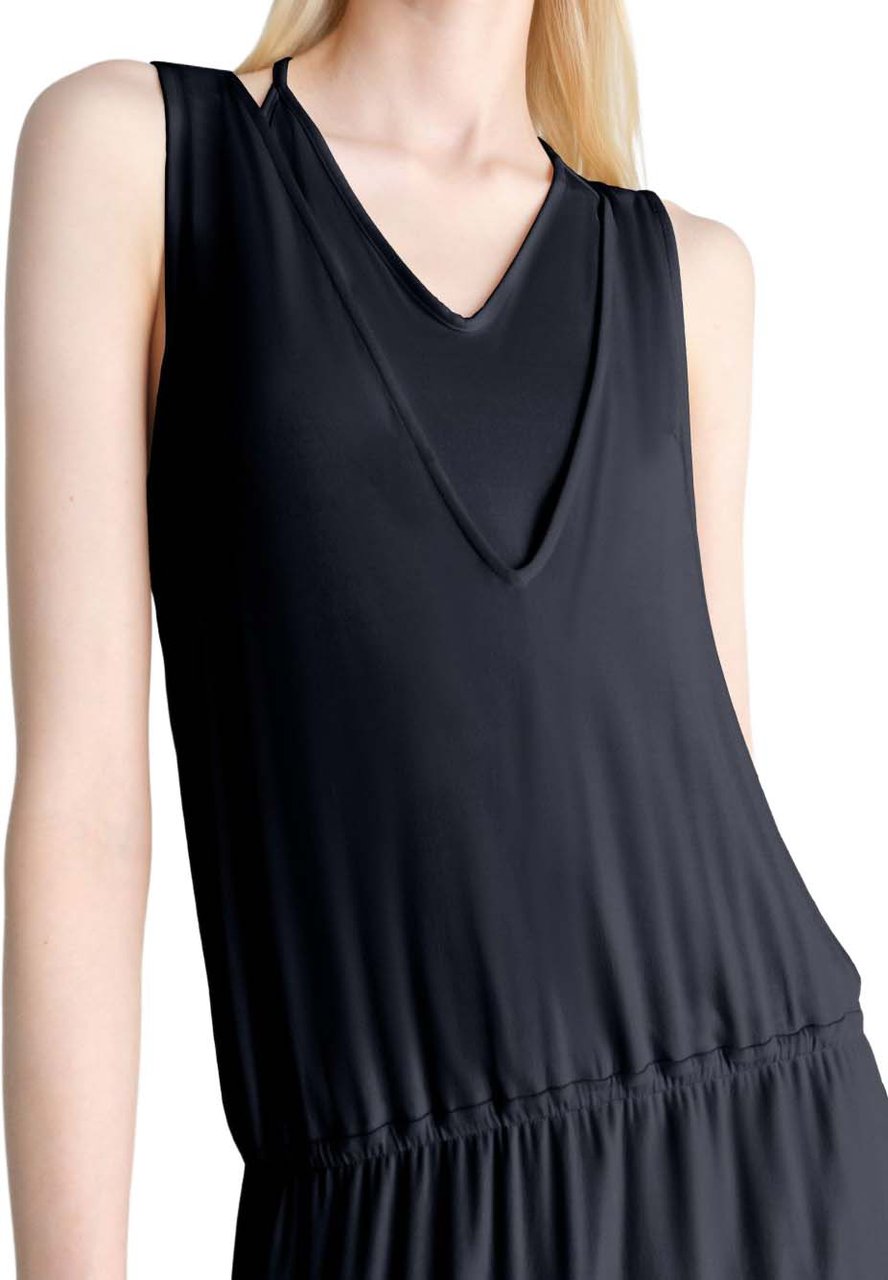 Lemaire Dresses Grey Zwart