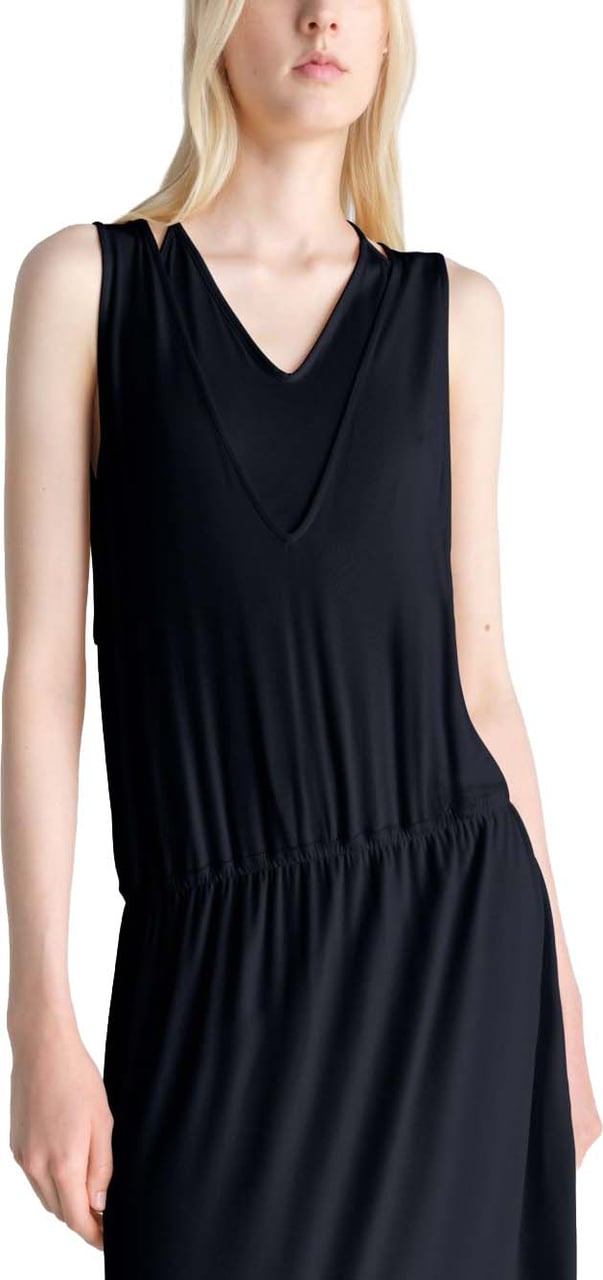 Lemaire Dresses Grey Zwart