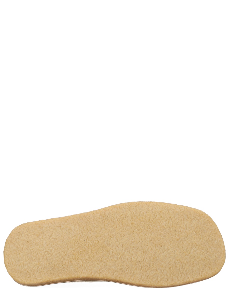 Lemaire Minimalist Soft Suede Cowhide Lining Loafers Roze