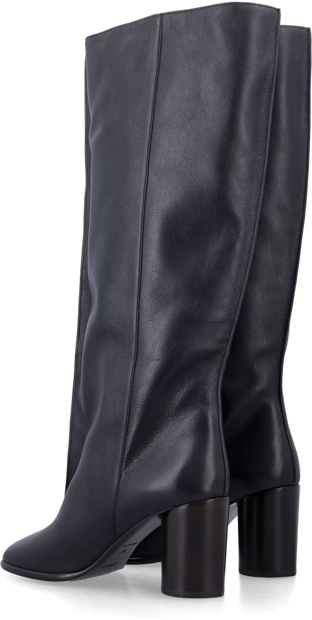 Lemaire Crease Sleeve Boot Nero Zwart