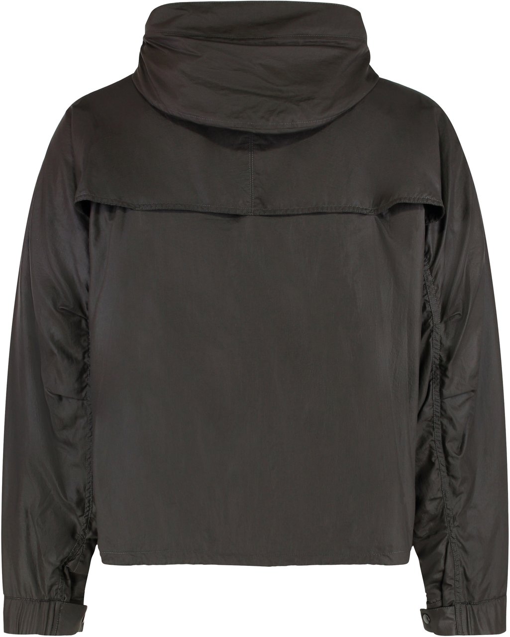 Lemaire Nylon jacket with hood Grijs