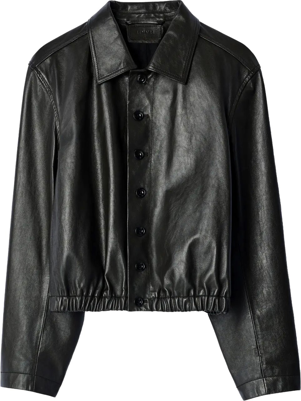 Lemaire Soft Leather Blouson Dark Espresso Bruin